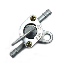Universal 6mm Inline Petcock Motorcycle/Quad/Lawnmover Petrol Fuel Tank Switch Motorbike Mini Auto Key Ring On Off Accessories