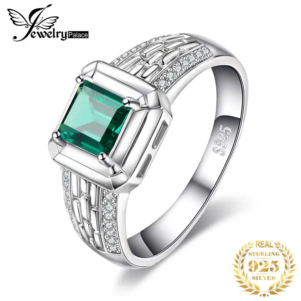 JewelryPalace мужское роскошное кольцо на свадебный юбилей из стерлингового серебра 925