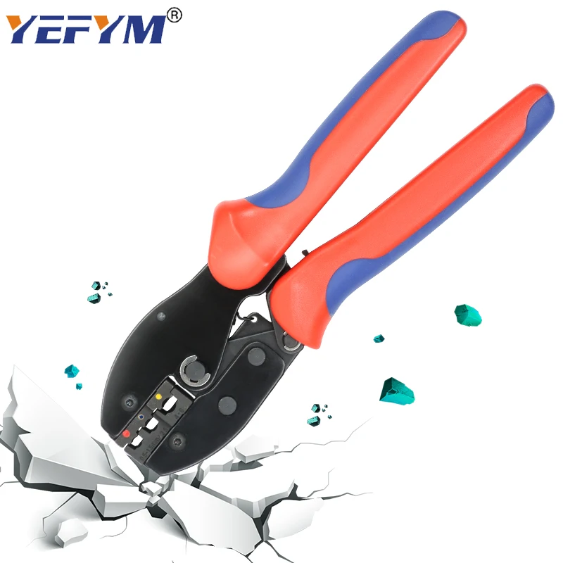 

Инструмент для обжима YEFYM, плоскогубцы для 22-10 AWG 0,5-6, 0 мм2 изолированных автомобильных клемм и фотоэлектрических проводов