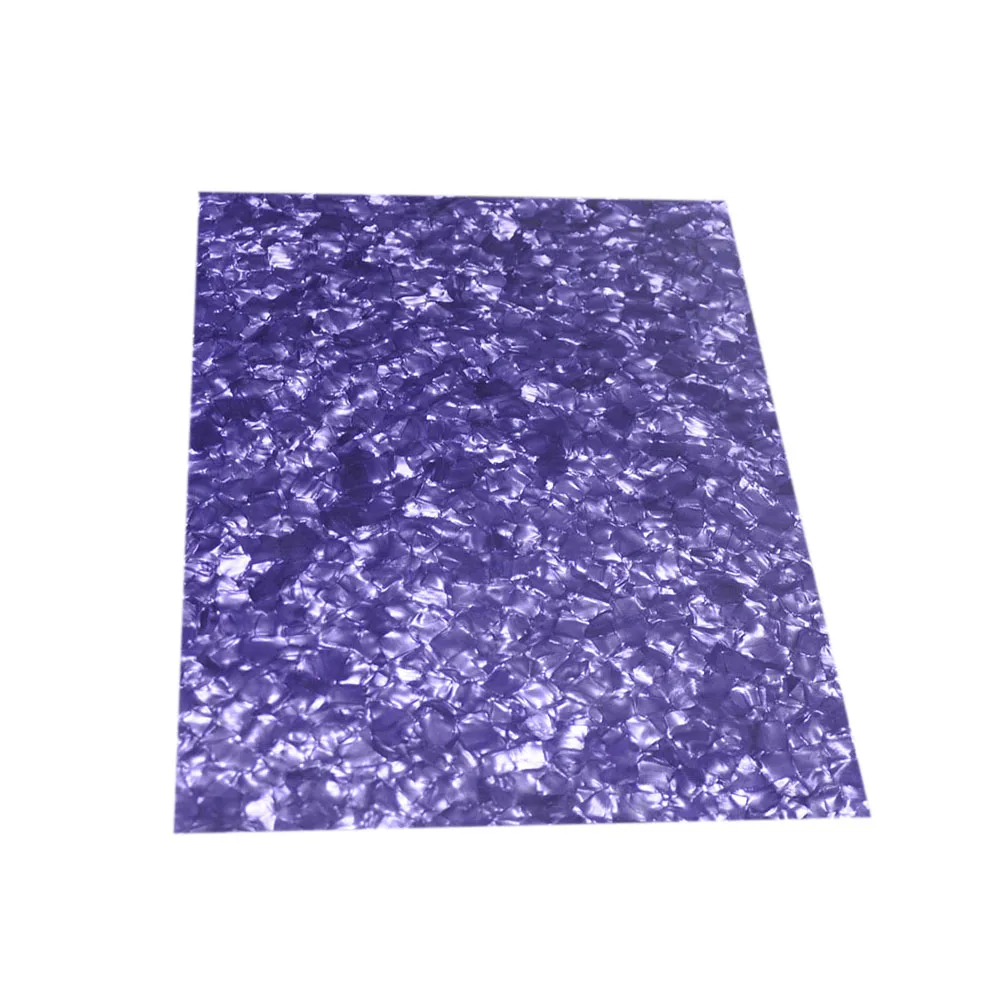 

Drum Wrap 0.46mm 400mm x 1580mm Purple Pearl Celluloid Sheet Musical Instrument Deco Sheet