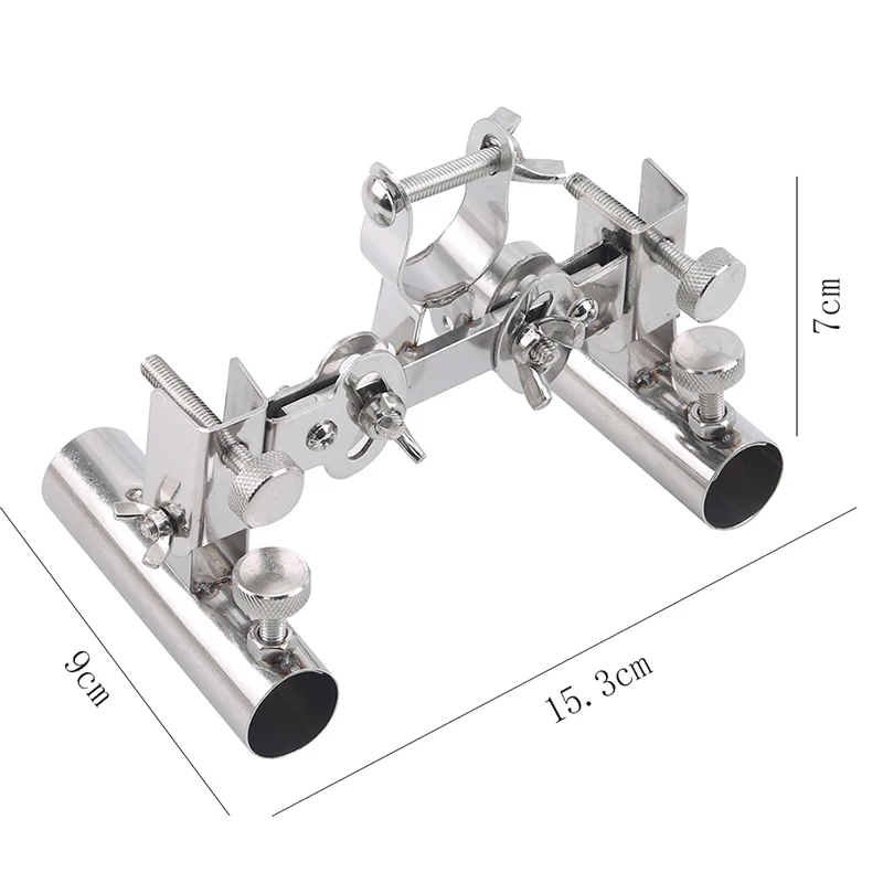 

Stainless Steel Fishing Rod Stand Fishing Tools And Accessories Boat Rod Holder Rack Rod Pole Bracket Tool