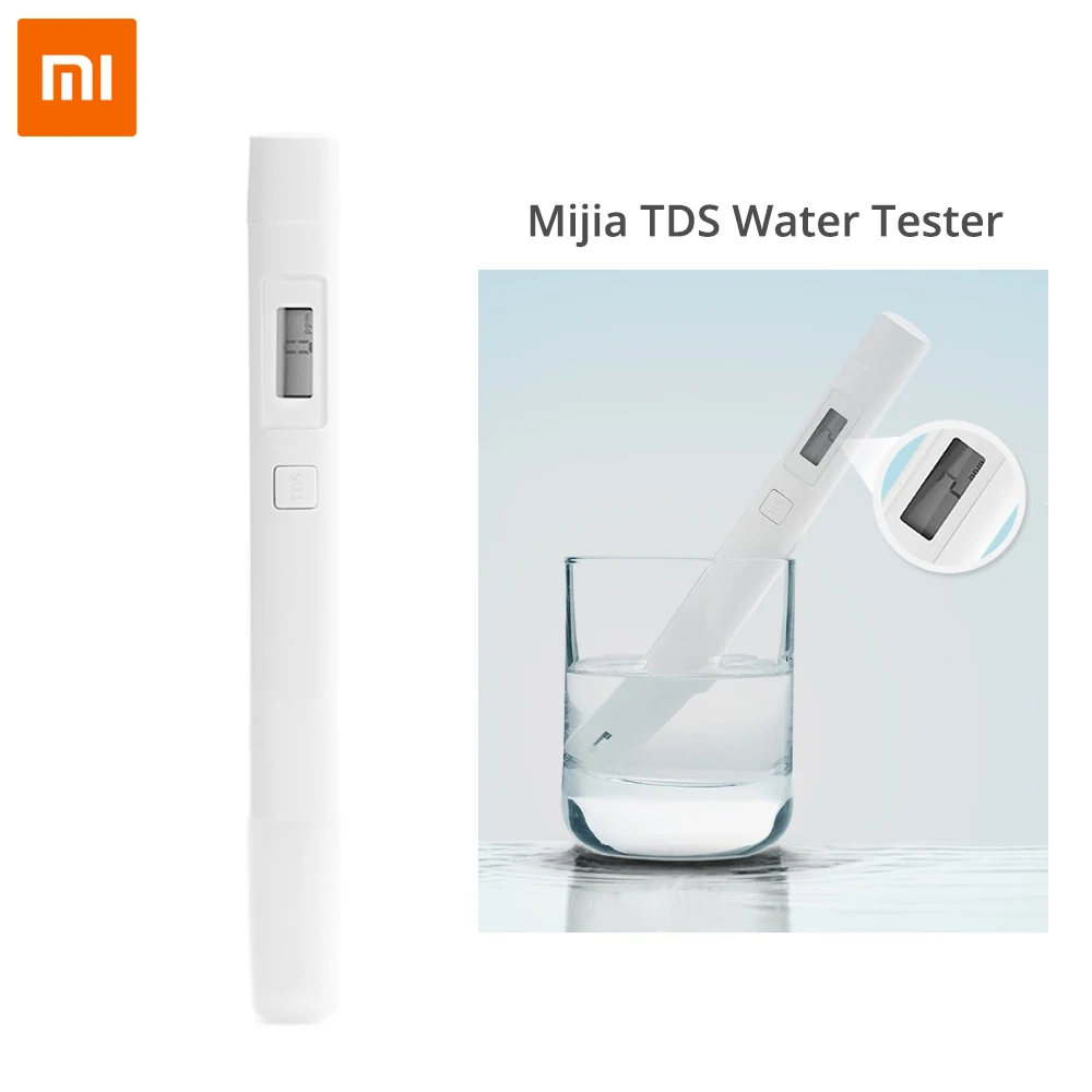 Портативный тестер воды Xiaomi Mijia TDS ручка для обнаружения цифровой измеритель