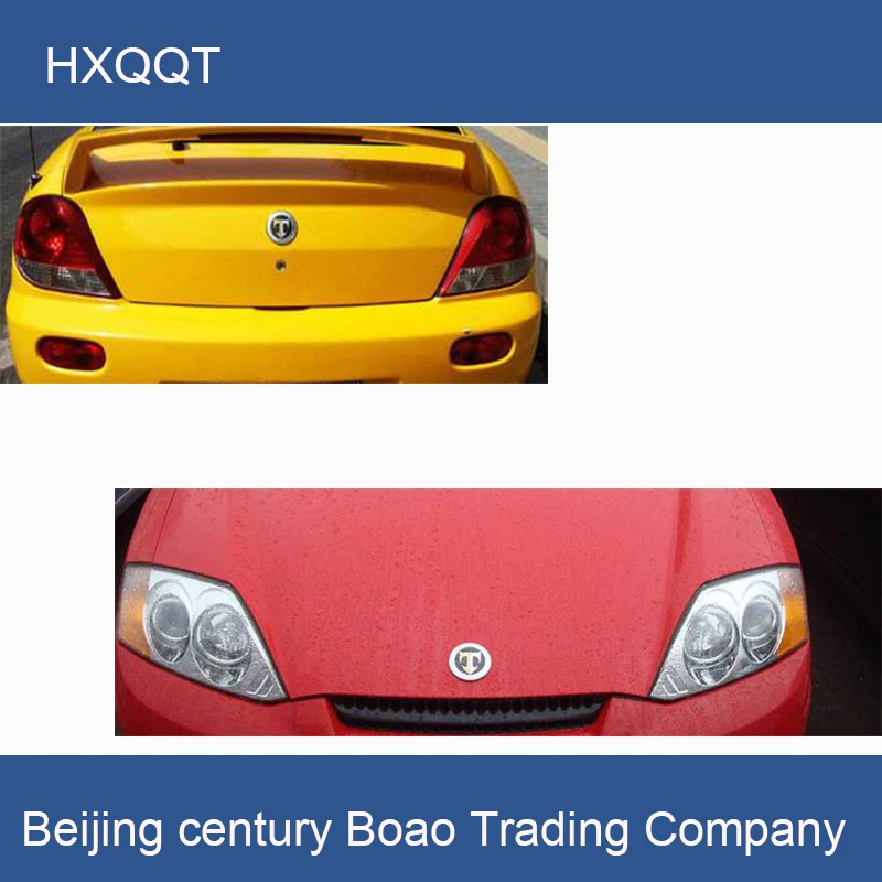 Для капота Tiburon Coupe задняя T Логотип Эмблема Передняя Задняя багажная эмблема