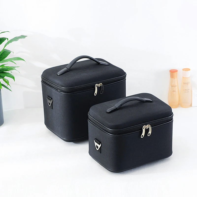 

Women Profession Makeup Case Fashion Female Beautician Cosmetics Organizer Storage Box Nail Tool Suitcase For Women Make Up Bag