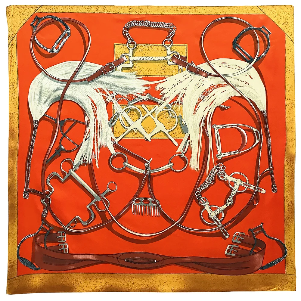 Шелковый шарф