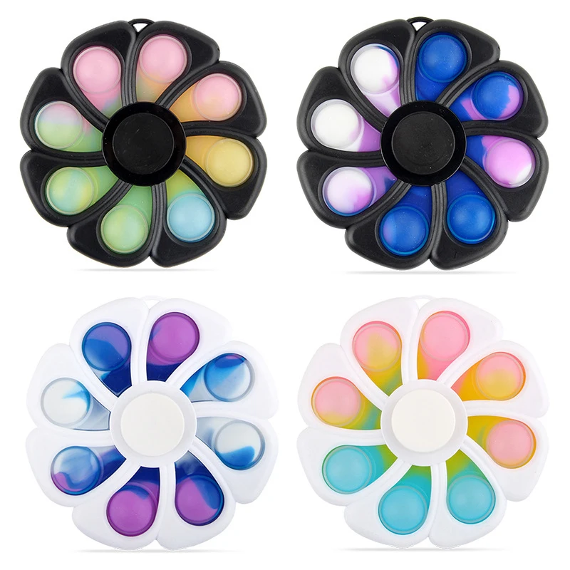 Fidget Toys Simple Dimple Squishies Stress Relief Hand Spinner New Kids Adults Early Educational Autism Need Squeeze | Игрушки и хобби