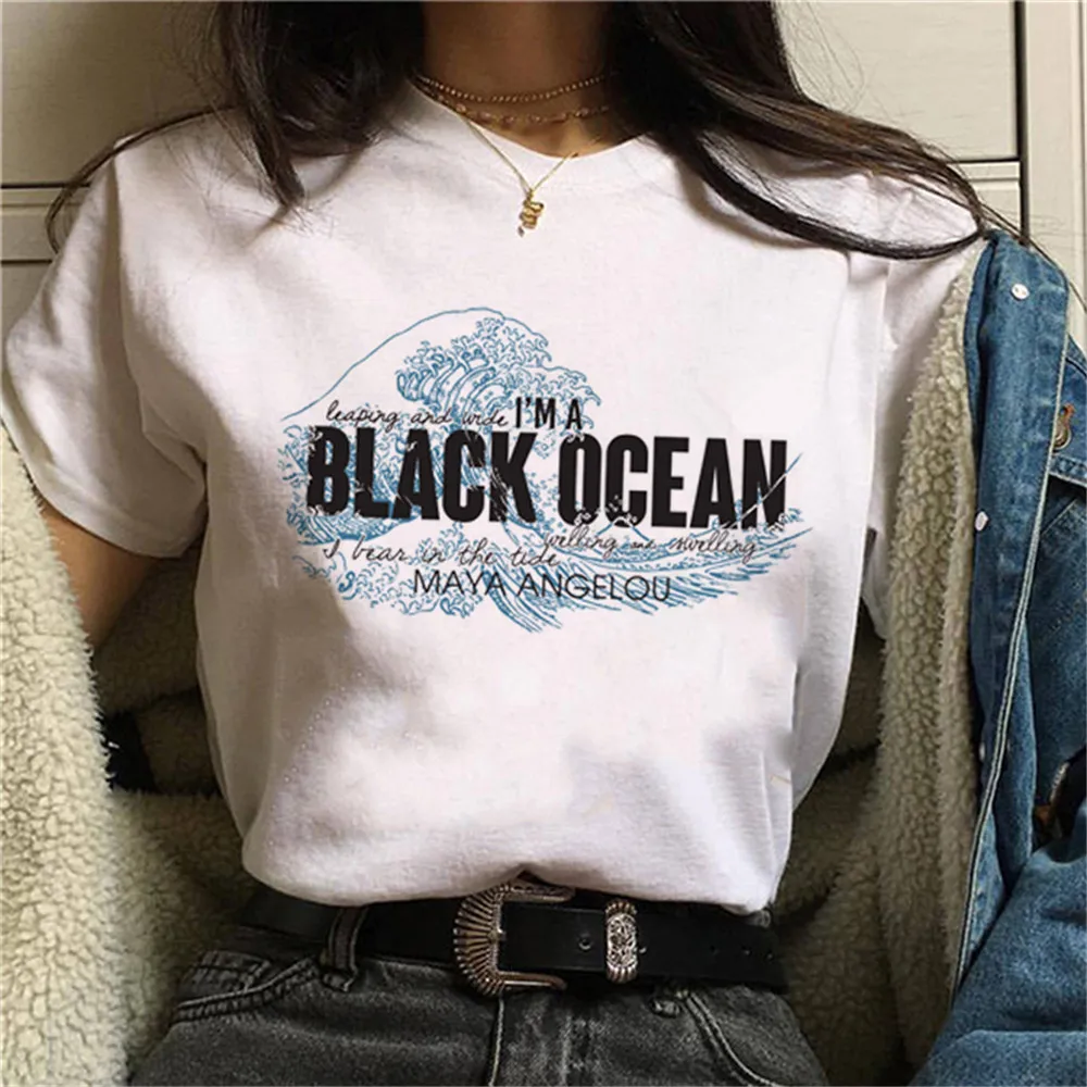 

Lus Los 2019 new Harajuku fashion women's T-shirt casual printed text shirt T-shirt summer female T-shirt short-sleeved T-shirt
