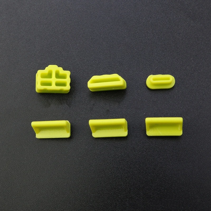 6 шт. Силиконовые пылезащитные заглушки для PS5 PS4 PS3 95AF | Электроника