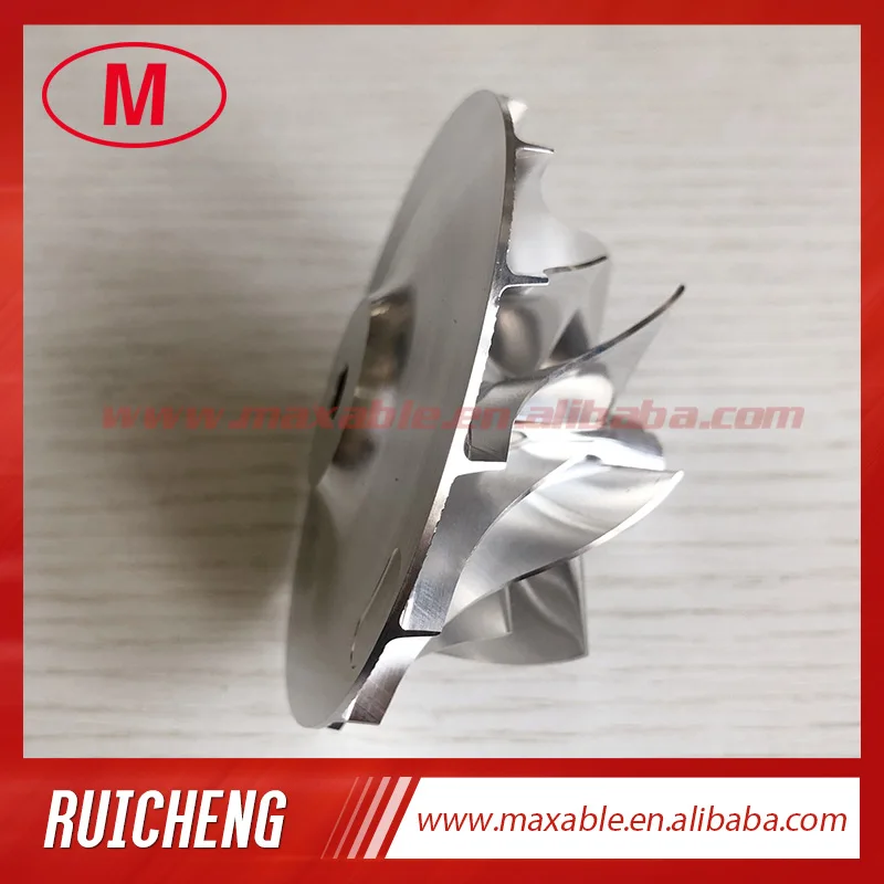 K27 5070-123-2005/2006 54,68/76,79 мм 7+ 7 лопасти турбо заготовка/фрезерный/алюминий 2618 колеса компрессора для различных/OM926
