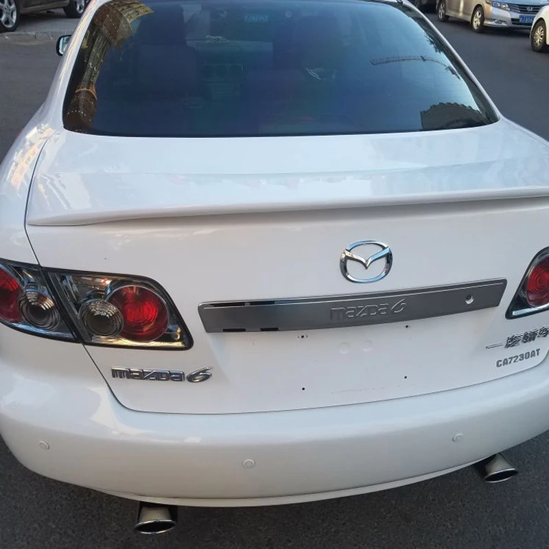 Задний спойлер из АБС пластика для Mazda 6 2006 2014|rear spoiler|car rear wingrear wing |