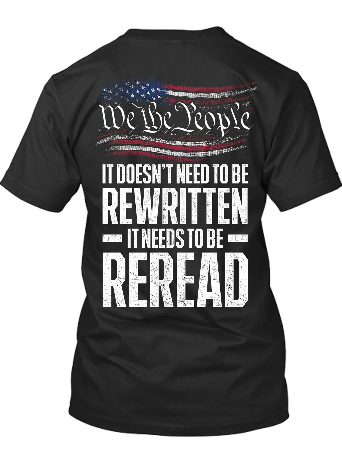 Новая мужская футболка с американским флагом We The People патриотическая свободная