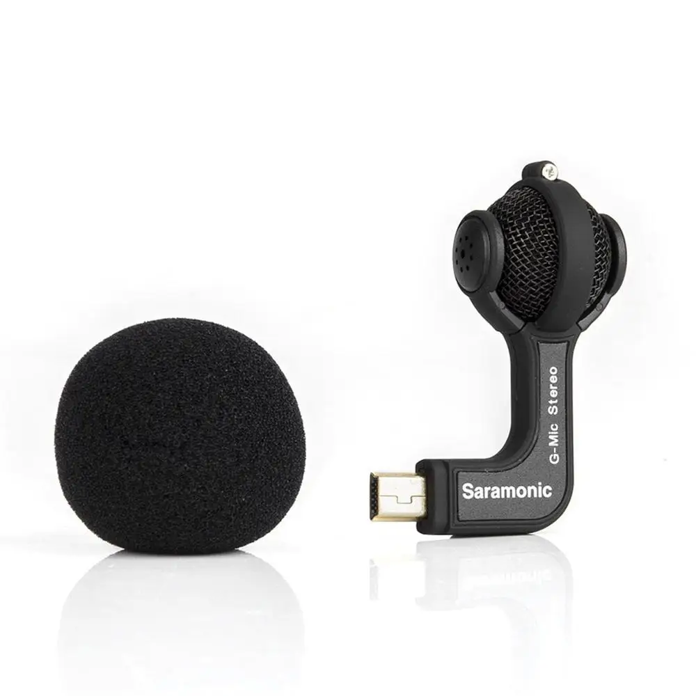 Профессиональный стерео микрофон Saramonic G Mic для камер GoPro Hero4 Hero3 + Hero3|professional