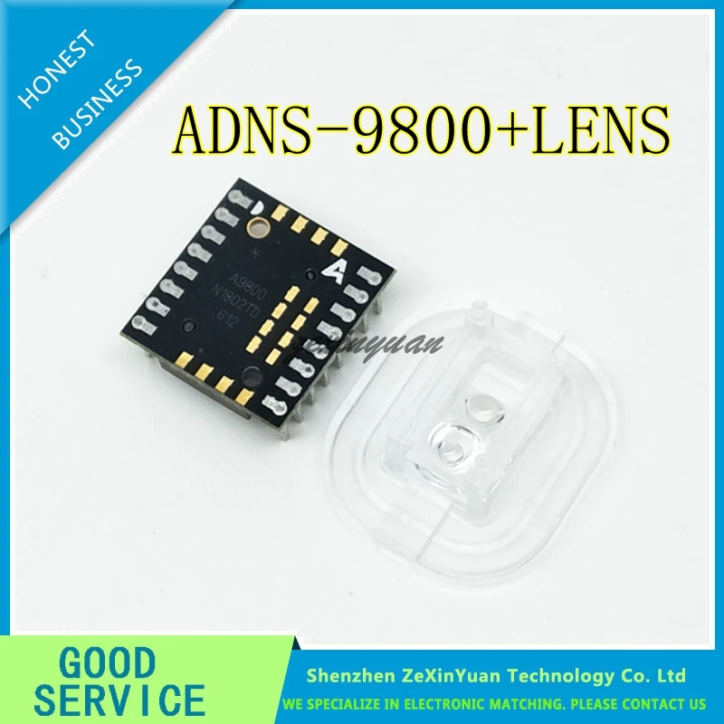 ADNS-9800+ ADNS-6190-002 A9800 DIP16sensor с новым оптическим объективом новые и оригинальные ADNS9800