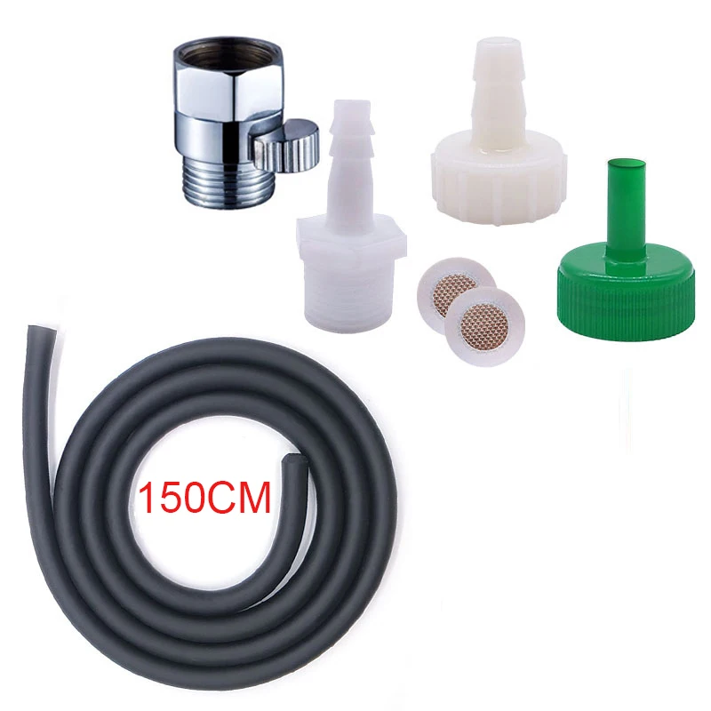black150set1 Силиконовые клизмы шланг советы для чистки задницы душ мягкий душ Анальный Душ сантехника набор биде части клизмы трубки шланг для биде - Цвет: black150set1