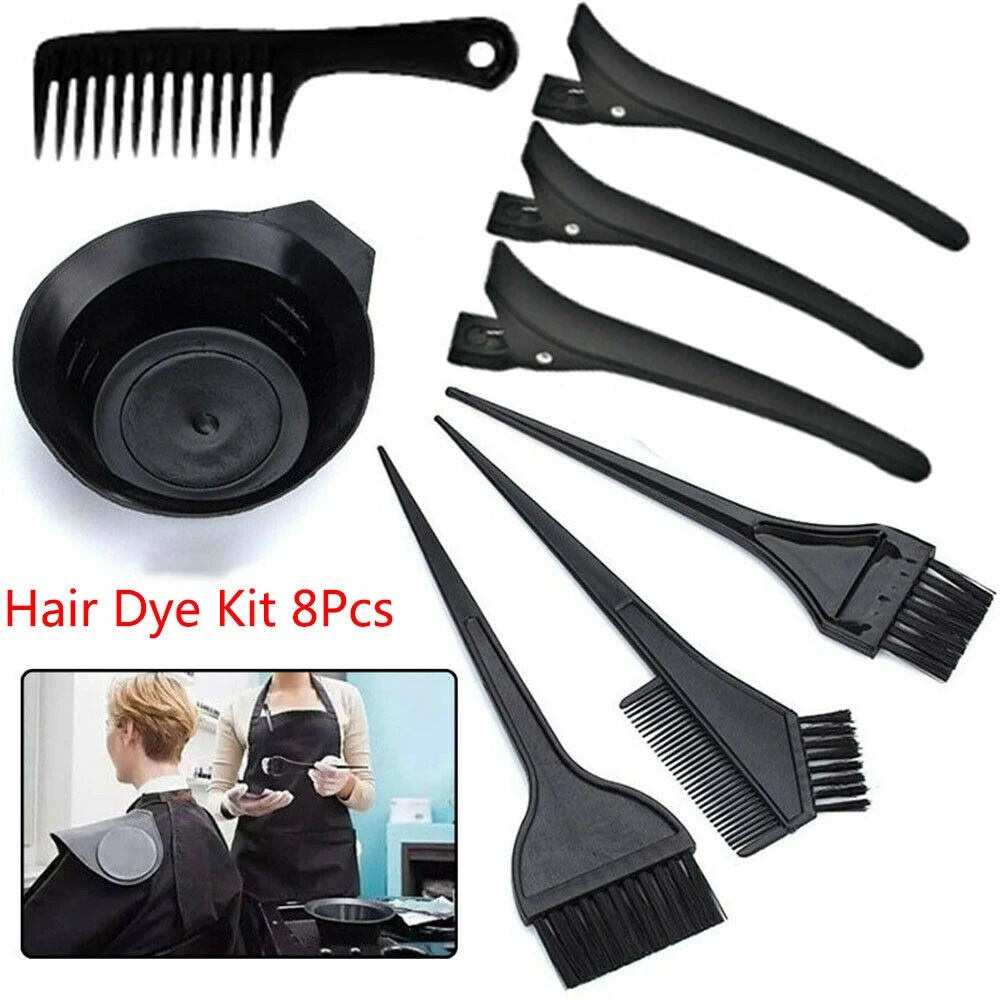 8 шт./компл. раскраска для волос салон набор парикмахерская высокое качество
