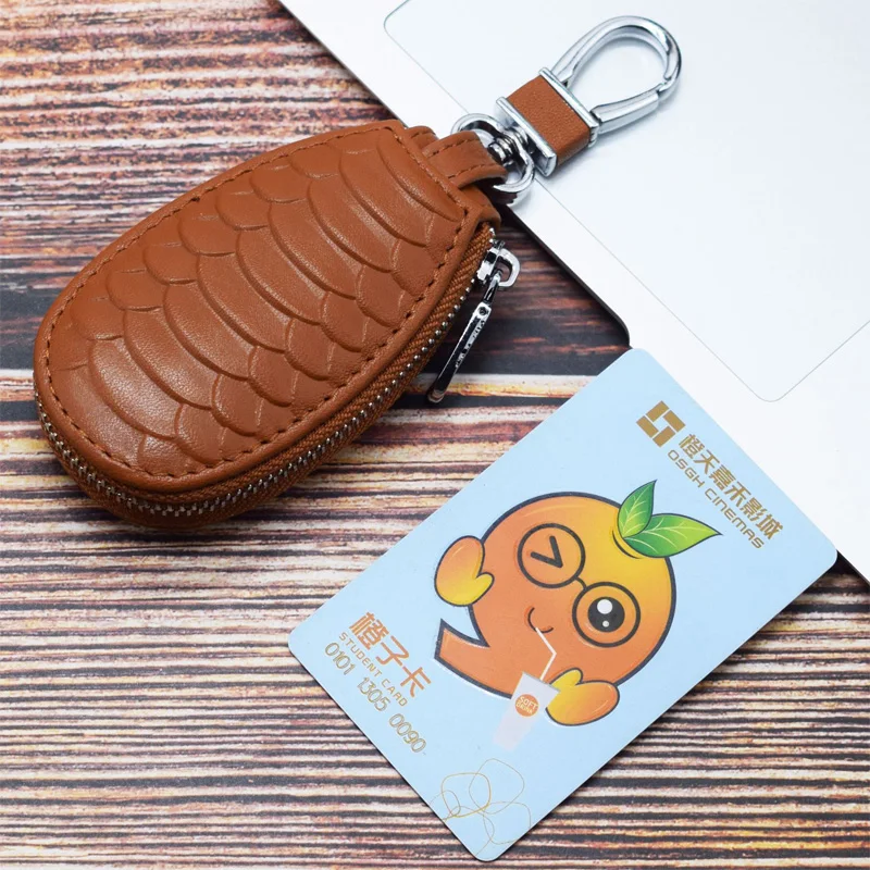 Натуральная кожа держатели ключей от автомобиля ключница для мужчин модные