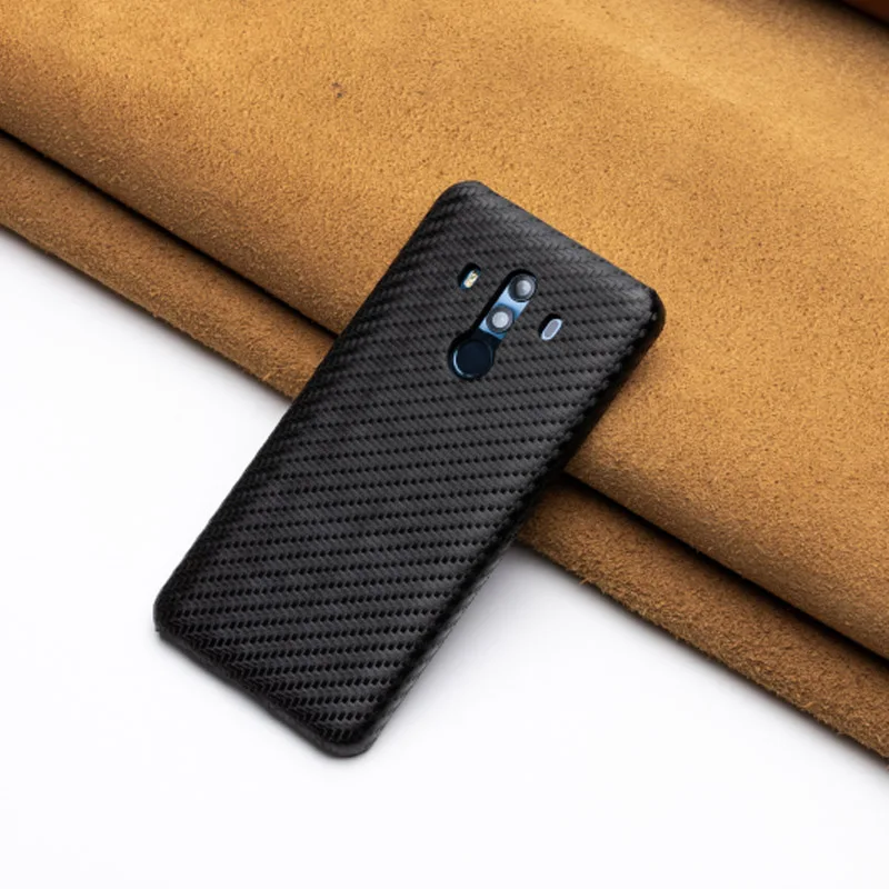 Carbon Fiber Grain Phone Cases For Huawei Mate 10Pro 9 10 20 Lite P10 P20 P30 Pro Case Cover Honor 8X V20 P | Мобильные телефоны и