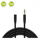 Удлинительный кабель для наушников 3 м5 м, 3,5 мм штекер-гнездо, AUX-кабель, mF аудио стерео Удлинитель, кабель для наушников 3,5 мм