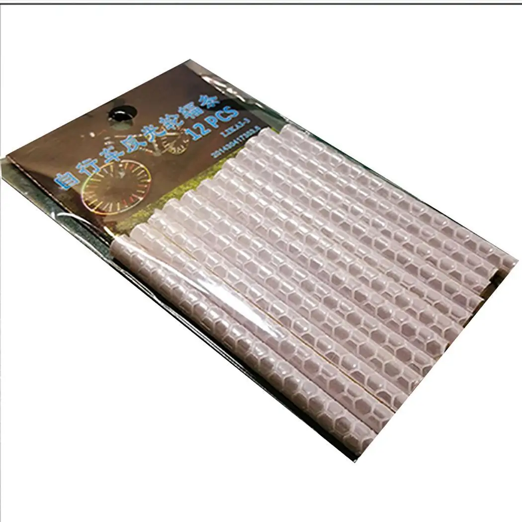 Флуоресцентные светоотражающие наклейки на велосипед клейкая лента