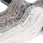 Бусины из натурального камня, 3x4 мм