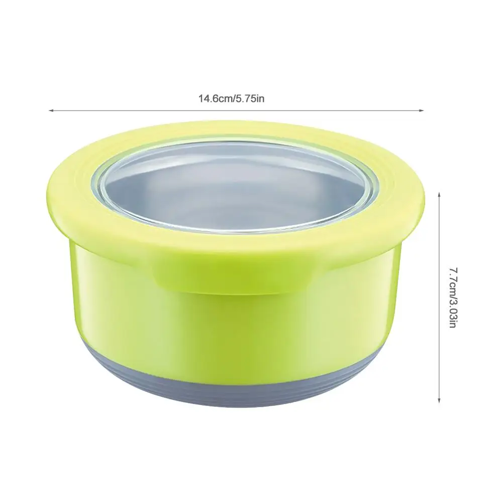 Микроволновая печь Bento Box закуска круглая 730 мл детский Ланч бокс с подогревом