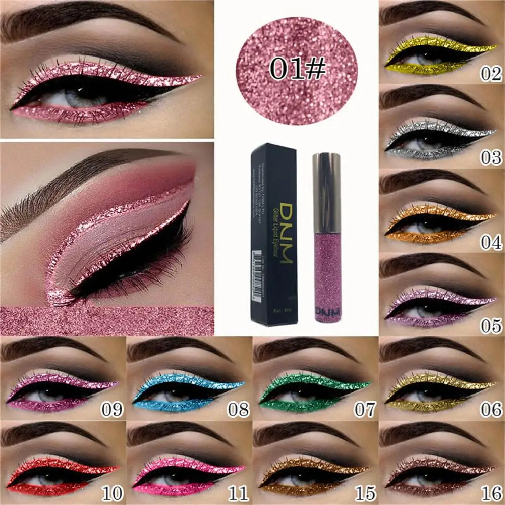 

Shimmering Liquid Eyeshadow Colorful Glitter Makeup Eye Beauty For Salon Parties Weddings Bars Dance Parties Camping Office