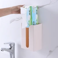 wall mounted holder tissue shelf for toilet kitchen paper rack holders box for household office made of good quality durable abs