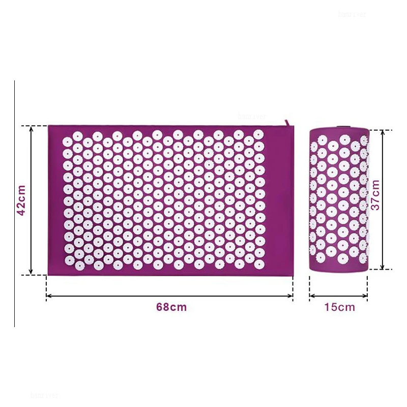 Акупунктурный Массажный коврик массажный акупрессурный массаж снятие боли в