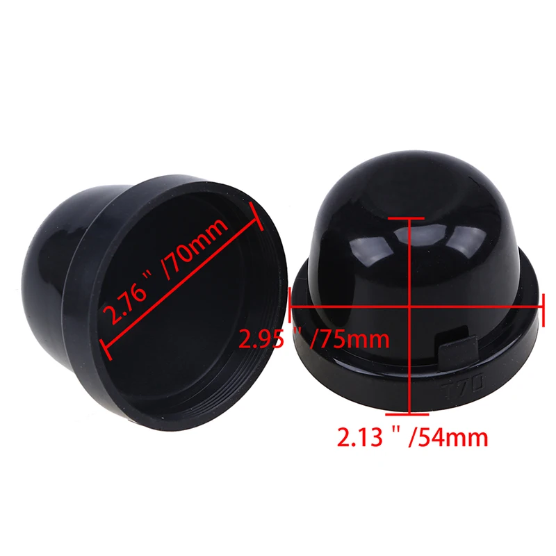 Автомобильный пылезащитный чехол POSSBAY для светодиодной фары резиновый