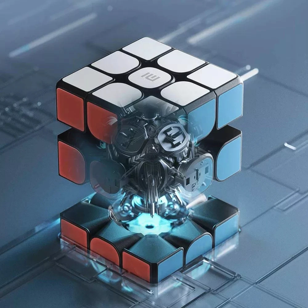 Оригинальный совместимый с Bluetooth магический куб XIAOMI соединительный шлюз 3x3x3