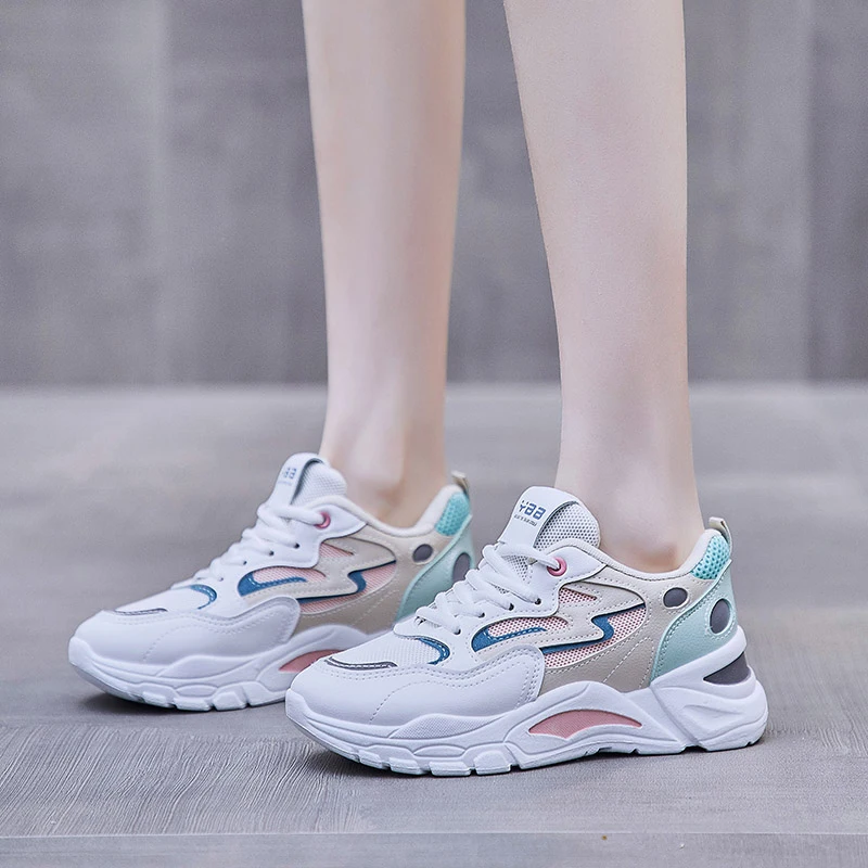 

Tennis Female Sneakers Women Vulcanize Shoes Platform Sneakers Designer Womens Platform Sneakers Casual Trainers Women