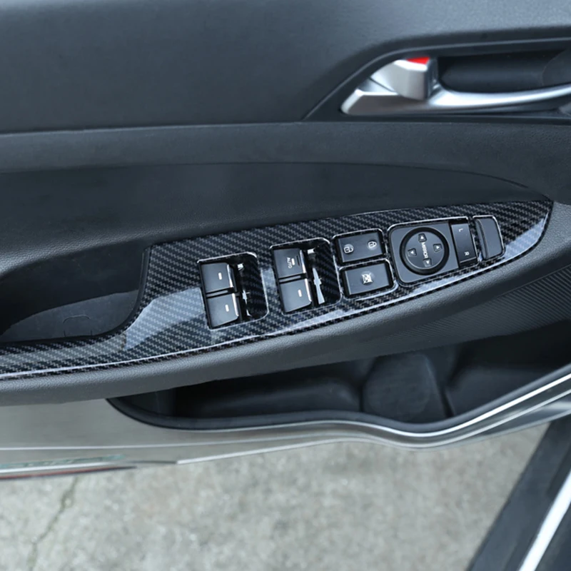 Подлокотник для дверей Hyundai Tucson крышка рамы из АБС пластика 2015 2016 2017 2018 2019|Лепнина