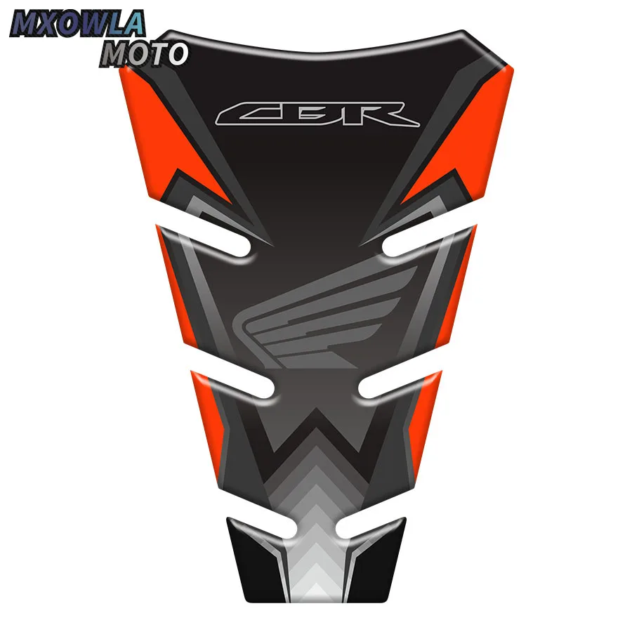 Модные 3D наклейки на мотоцикл протектор бака для CBR Tankpad CBR500 CBR600RR CBR900RR CBR1000RR CBR250