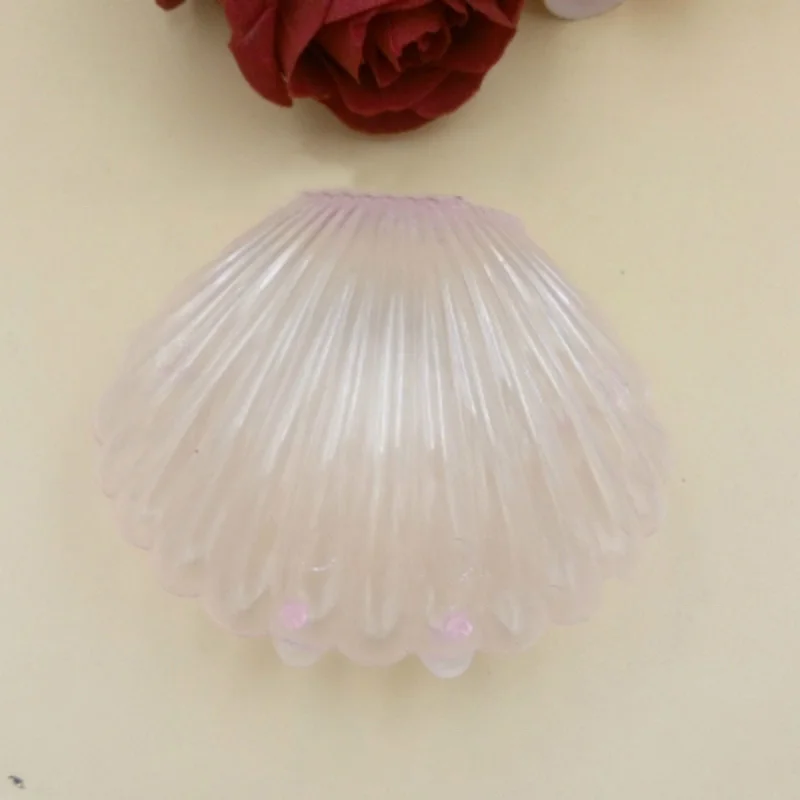 Прозрачный ювелирные изделия Дисплей держатель &quotЛанч Бокс&quot милые ракушками