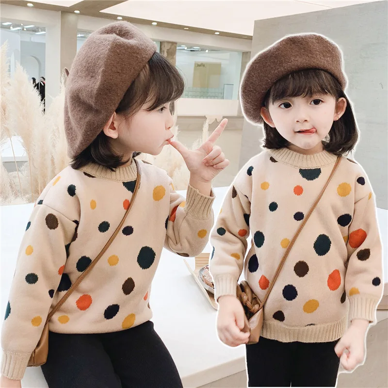 

Loose Children Clothes Spring Winter Girls Fleece Cotton Hoodies Sweatshirts Boy's Kids Teenagers Outwear Plus Velvet High Quali