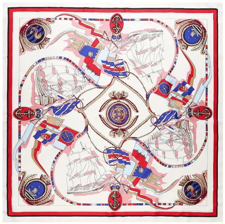 Платок женский Шелковый большой 2020 см 130 |