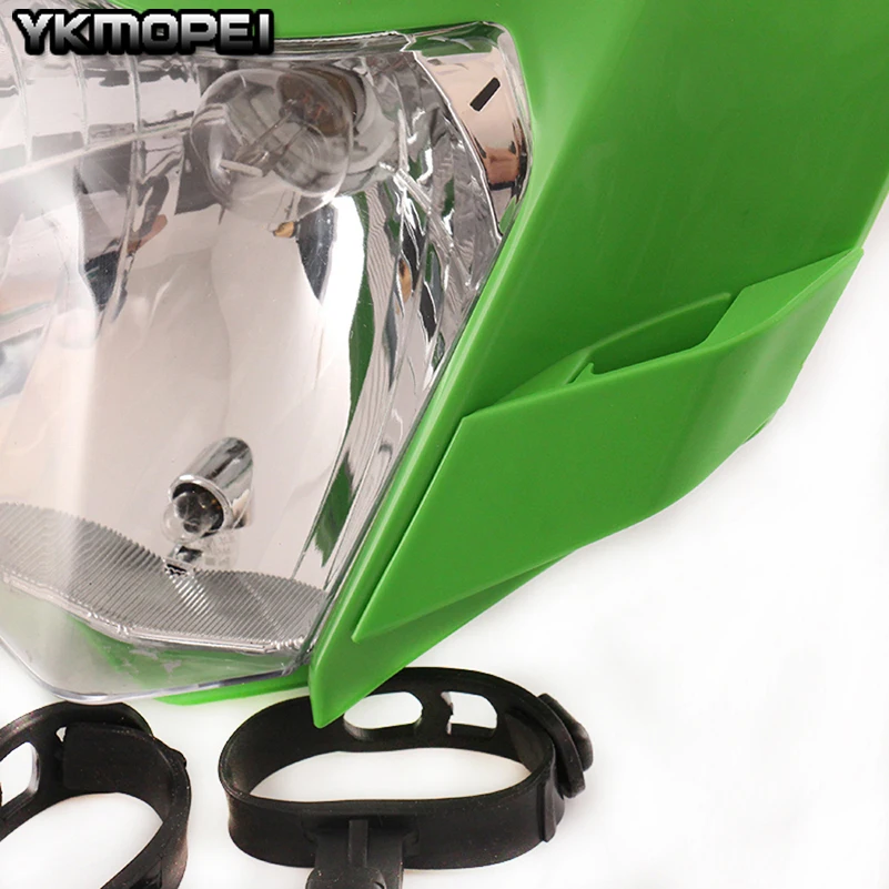 Универсальная фара для мотоцикла кроссового велосипеда супермото мотоциклетная