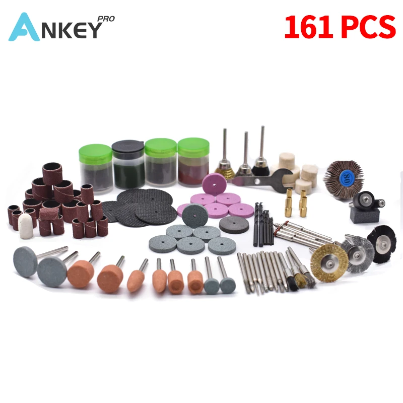 Набор насадок для электрической мини дрели 262 шт. абразивные аксессуары