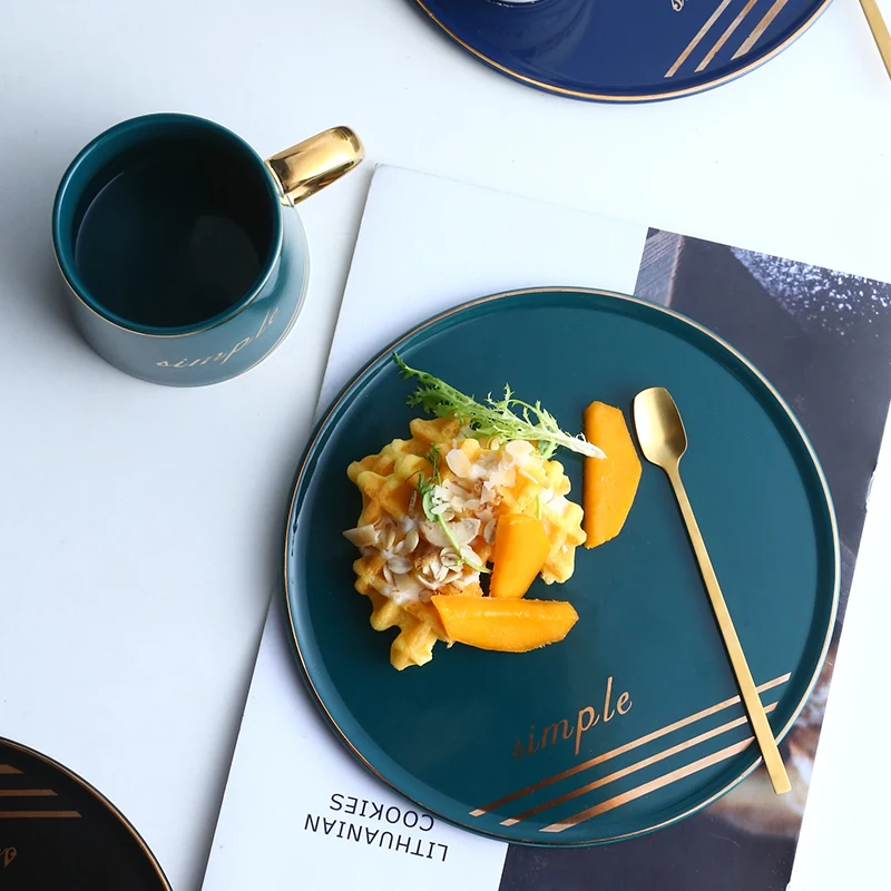 Кофе чашки европейский стиль маленькая роскошный элегантный Высокая-класс | Дом