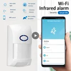 Смарт-датчик движения Tuya, инфракрасный детектор движения с поддержкой Wi-Fi и приложением Tuya