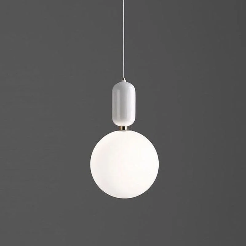 Modern LED Pendant light europe glass ball Indoor lighting novel Hanging lamp Restaurant Bedroom bar shop vintgae fixture | Лампы и