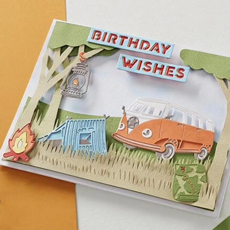 Металлические трафареты KSCRAFT для скрапбукинга декоративное тиснение бумажные