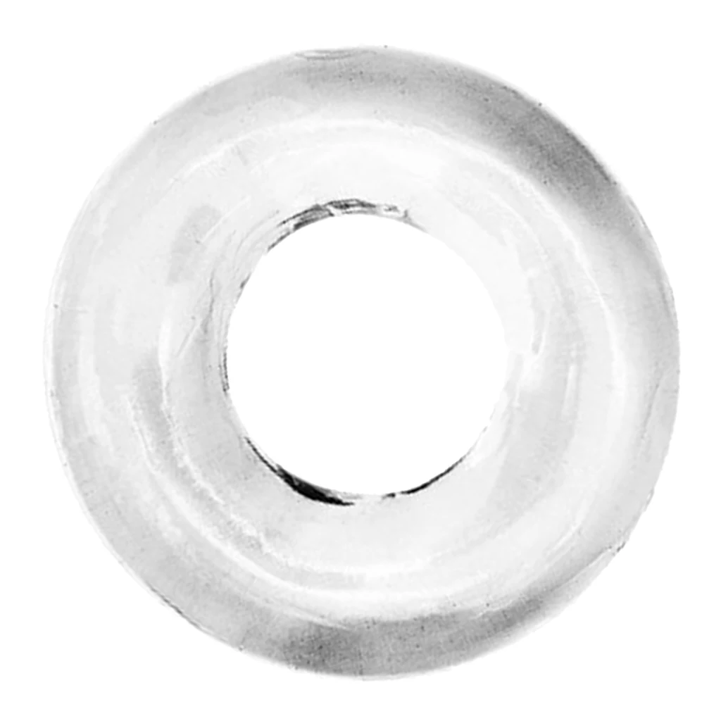 Силиконовый кристально чистый многоразовый расширитель Penes Chaste Ring Lock для