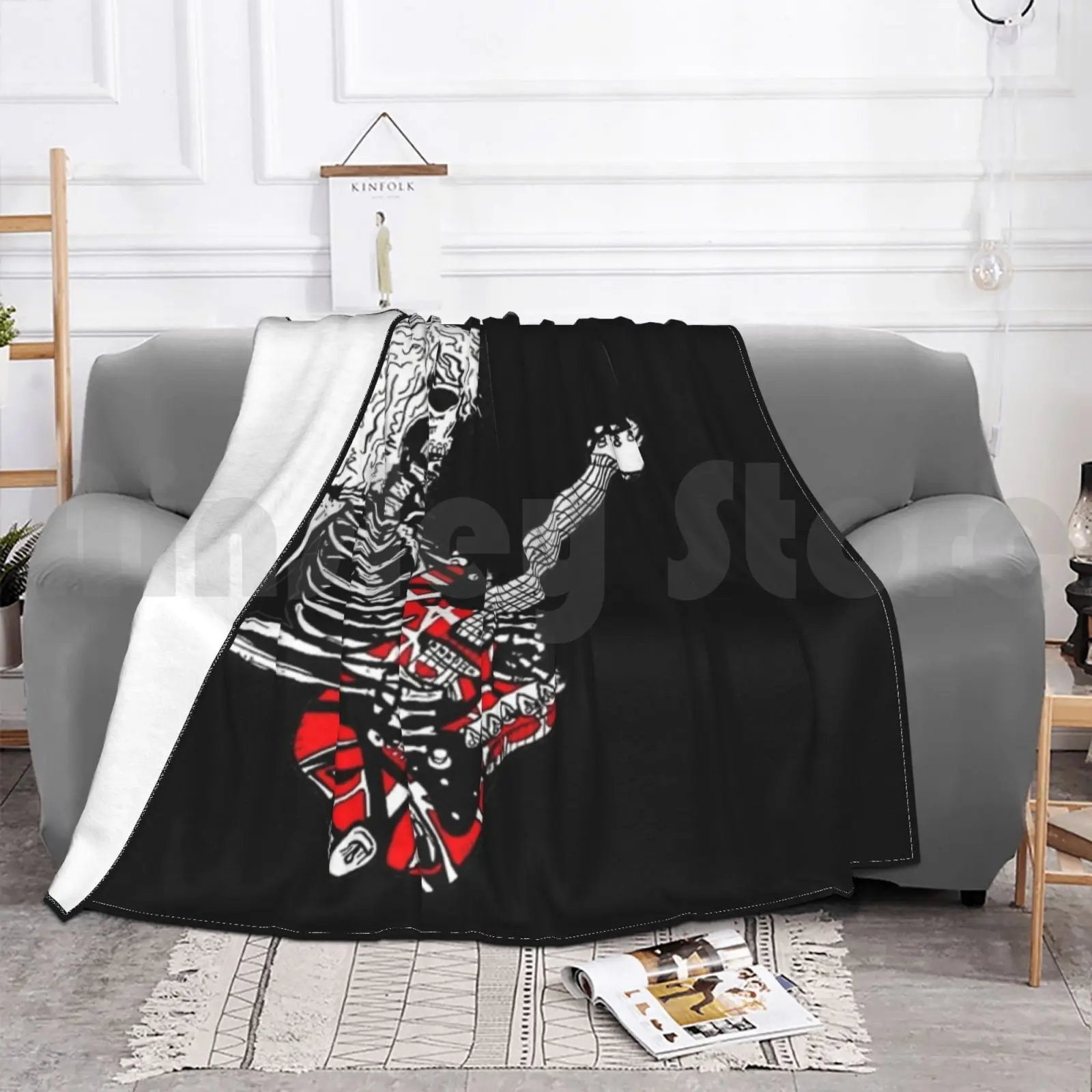 Модное одеяло на заказ Эдди Джетро Тул юдас священник да группа рок прогресиф