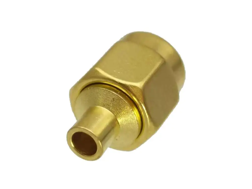Разъем SMA штекер припой для полужесткого кабеля RG405 0 086&quot|plug connector|sm plugplug male |