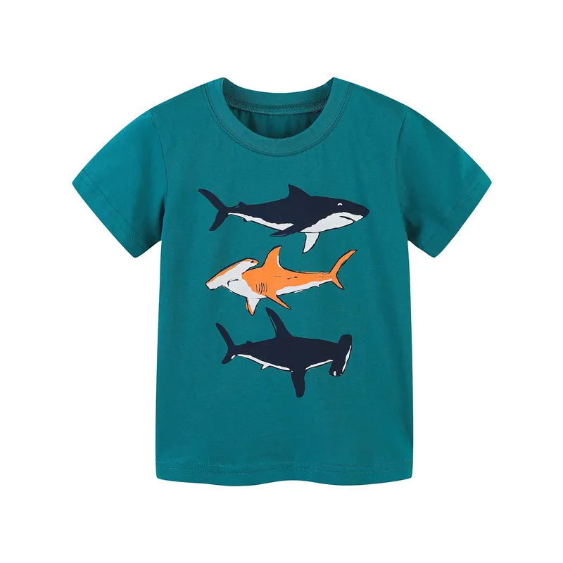 

Zeebread Boys Cars T shirts New Arrival Baby Summer Cartoon Print Tops Short Sleeve Toddler Tops Children's Clothes