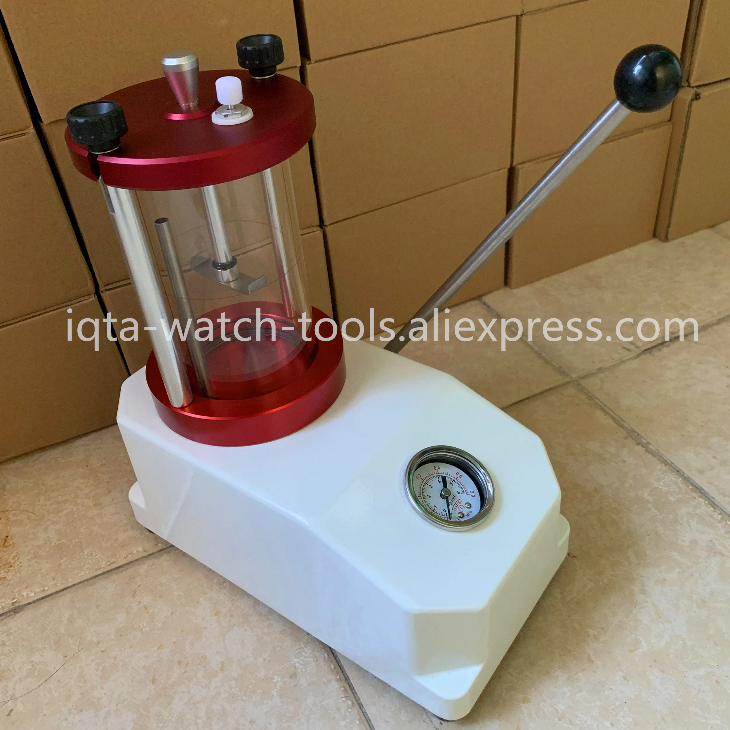 Высокое качество 6ATM Watchmakers водонепроницаемый прибор для проверки часов и чехол
