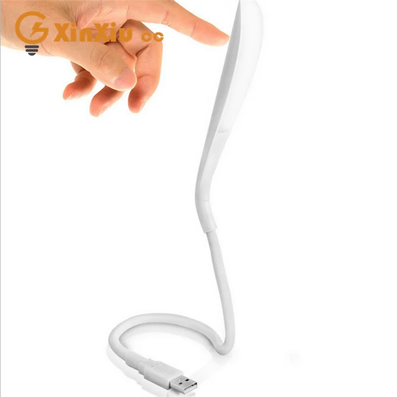 

Приглушаемая USB настольная лампа, портативный ночник для чтения с 14 светодиодный, 3-уровневый светильник с сенсорным управлением для кемпин...