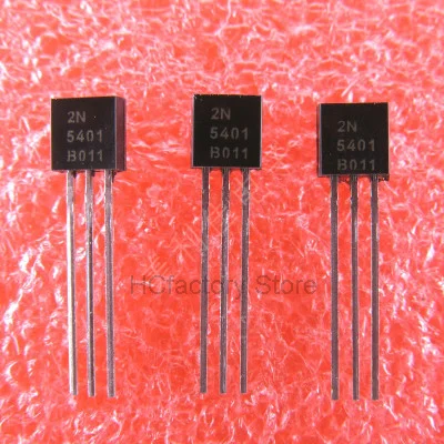 

NEW Original 100PCS/Lot 2N5401 5401 Triode TO-92 0.3A 150V PNP Wholesale Electronic Wholesale one-stop distribution list