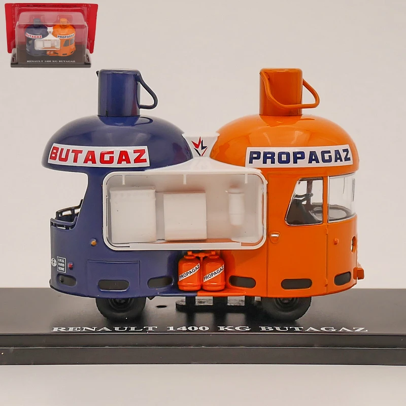 Ixo 1:43 RENAULT 1400 KG бутагаз хэттит коллекционная металлическая Игрушечная модель